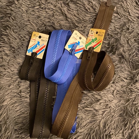 Vintage zippers (20 pcs) - Picture 4 of 8